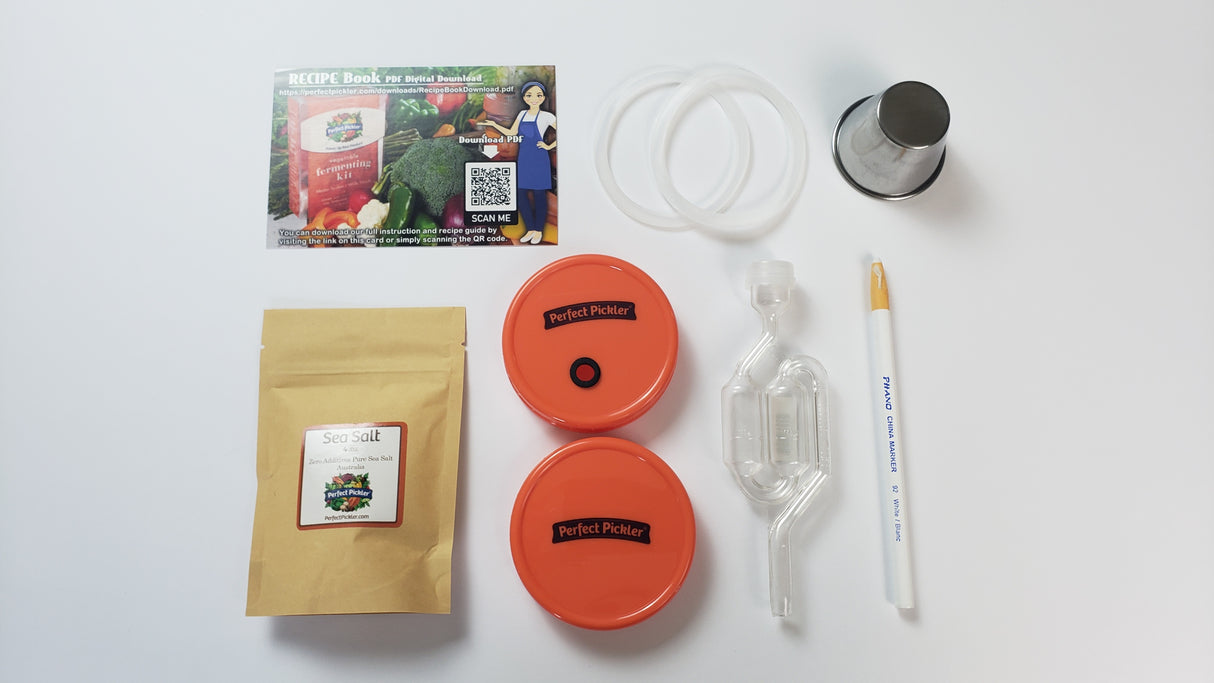 Fermentation Master System - Wide Mouth - Vegetable Fermentation Kit