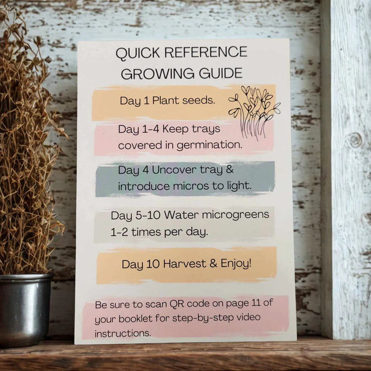 MICROGREEN GROW KIT!