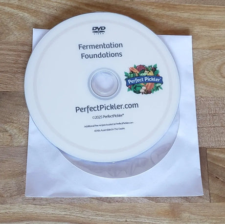Fermentation Foundations Instruction DVD Perfect Pickler Store