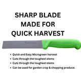 Barefoot Microgreens Produce Knife